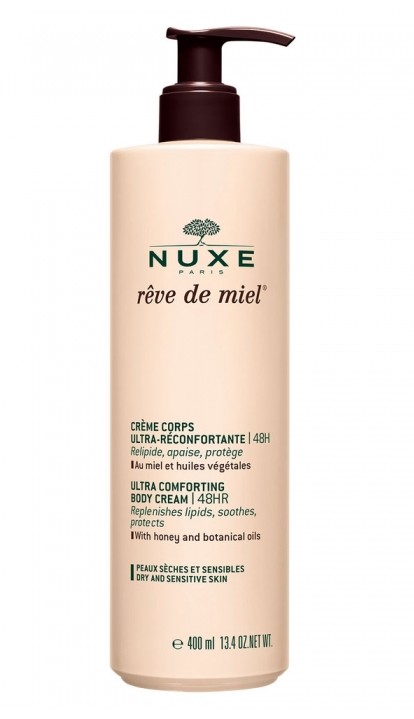 Nuxe Rêve de Miel Crème Corps Ultra-Réconfortante 400ml